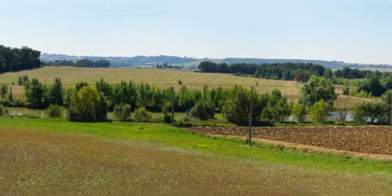 2013 09 04 Le lac vue de la terrasse, montage panoramique.