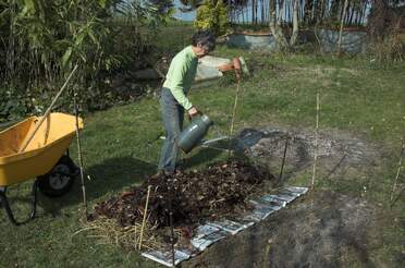 Potager Zone très récente tout à l'Est, près de la source pour l'eau, abritée de l'Autan par la haie, et PETITE de façon à être...