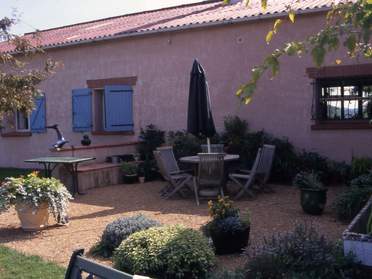 La terrasse nord.